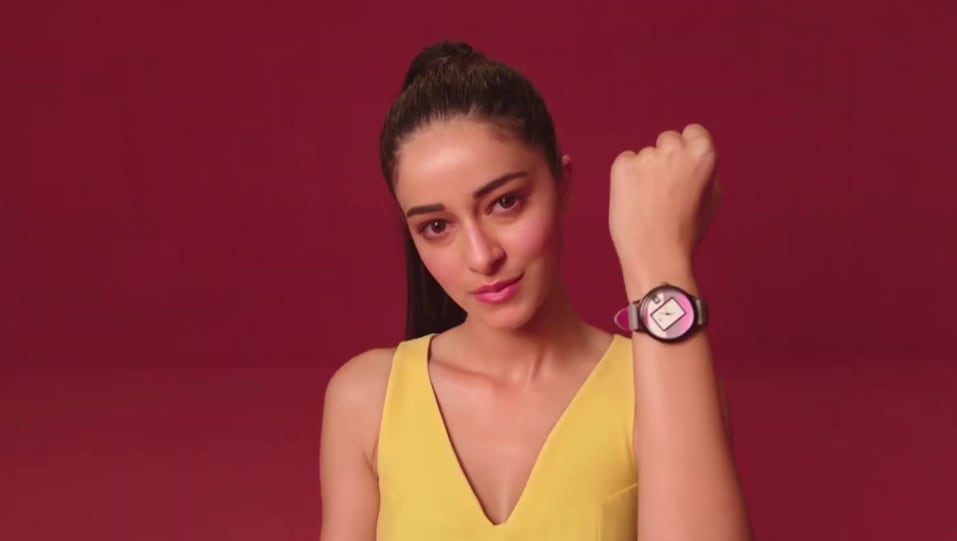 Ananya pandey fastrack watches top