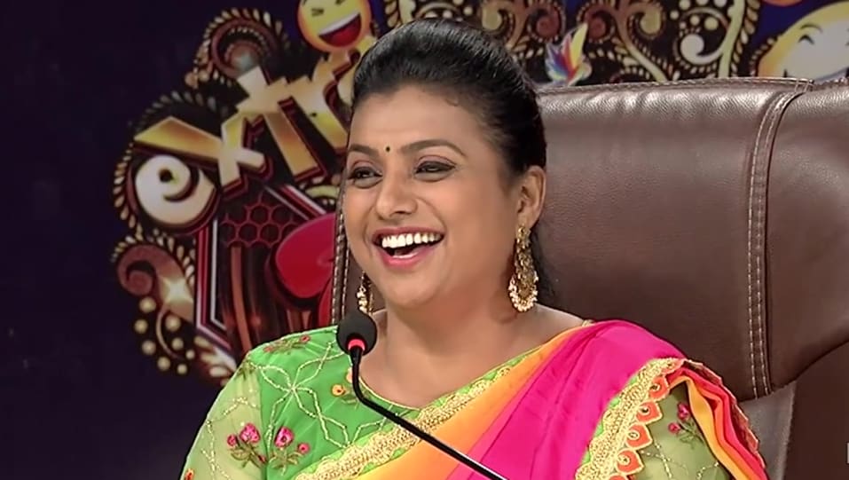 Roja Selvamani Celebrity Style In Extra Jabardasth Mallemalatv 2019 From Extra Jabardasth Charmboard