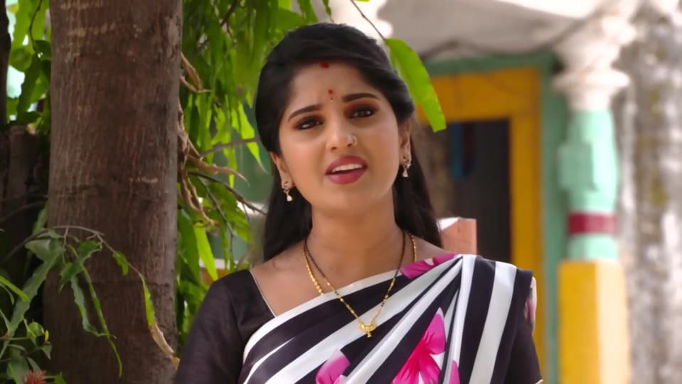 Meghana Lokesh Celebrity Style In Raktha Sambandham Episode 767 21 From Episode 767 Charmboard