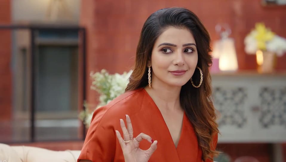 Samantha Akkineni In Orange Dress Outfit Celebrity Clothing Charmboard