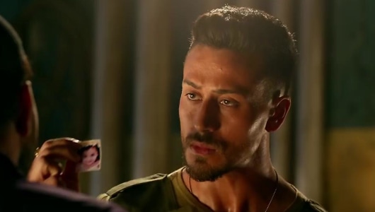 Celebrity Hairstyle of Tiger Shroff from Baaghi 2, Official Trailer, 2018 |  Charmboard