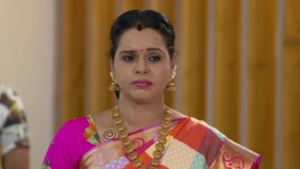 Visalakshi Manikandan Celebrity Style In Sathya Episode 449 From Episode 449 Charmboard
