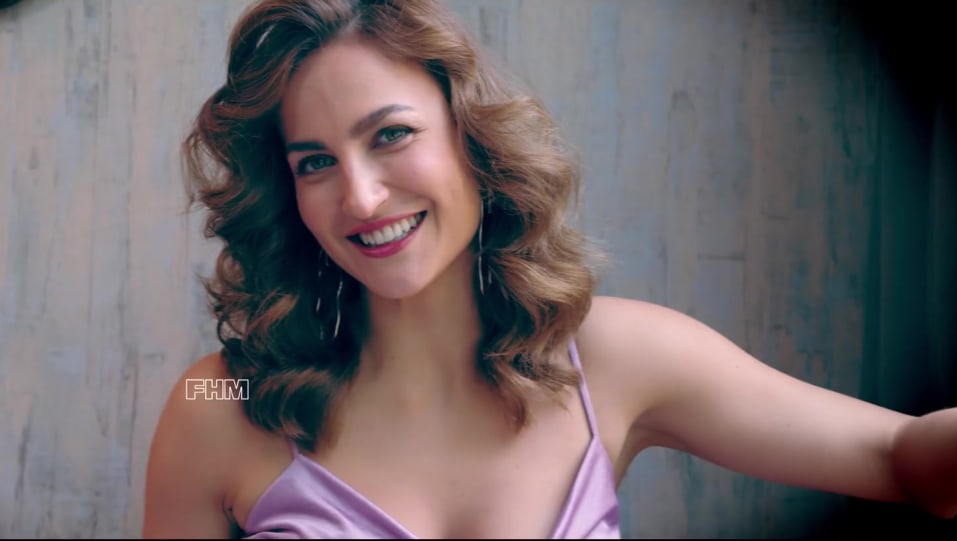 Celebrity Hairstyle Of Elli Avram From Behind The Scenes Fhm