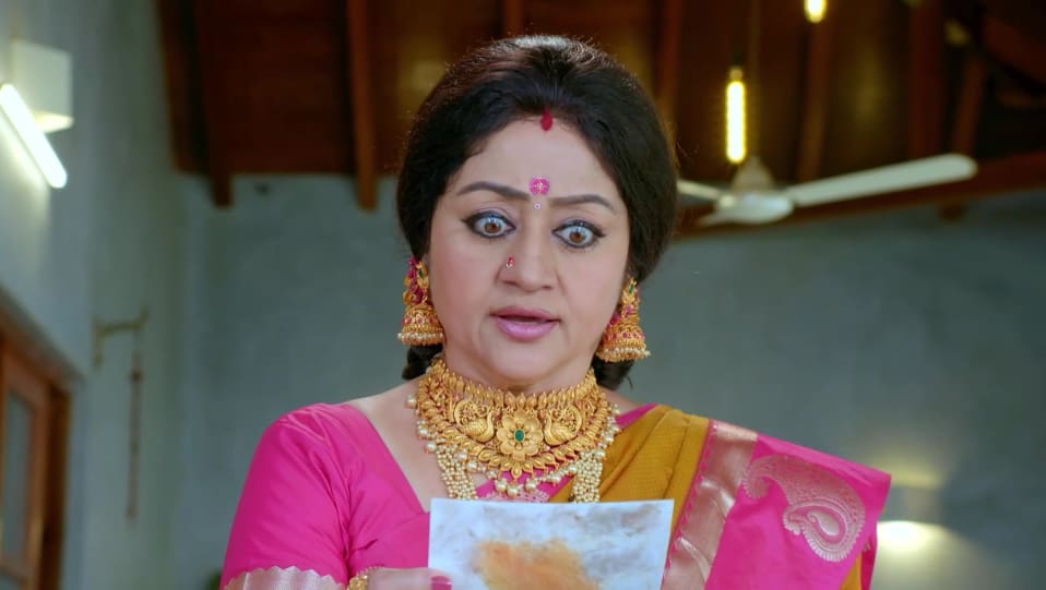 Vinaya Prasad Celebrity Style In Paaru Episode 610 21 From Episode 610 Charmboard