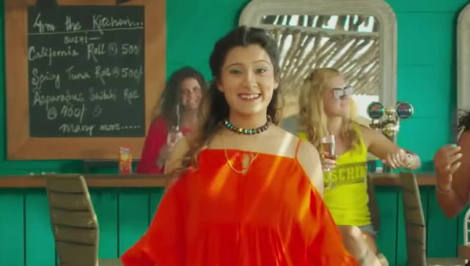 Aastha Gill In Red Dress Outfit Celebrity Clothing Charmboard Ticketan karaiye kal goa jaan lai. dress