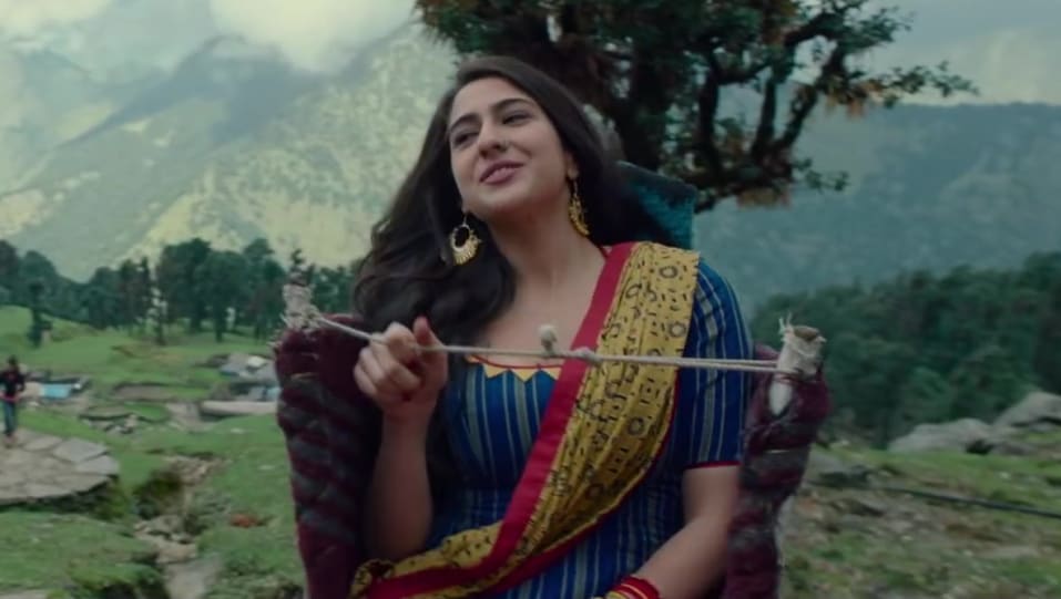 Sara ali khan dresses in kedarnath
