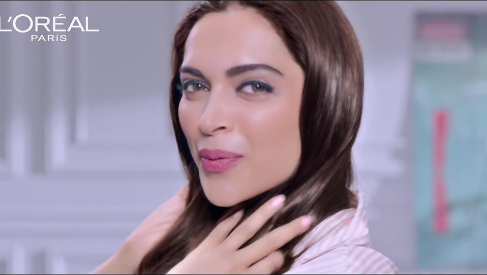 Get Deepika Padukone Hair Hairstyle In Lorealparis Casting Crme