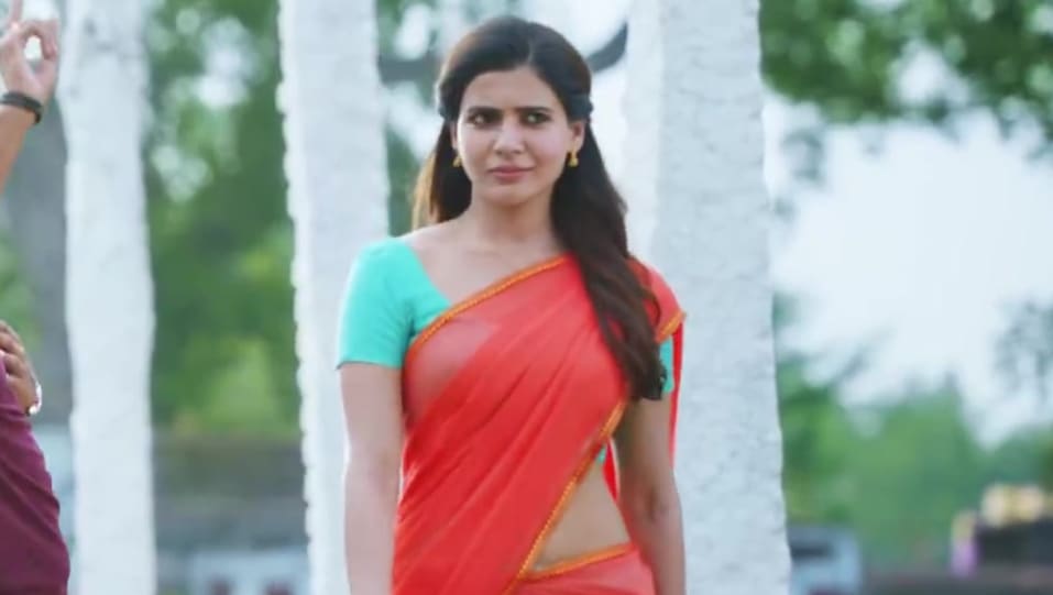 Samantha Akkineni Celebrity Style In Official Trailer Seemaraja 2018 From Official Trailer Charmboard Samantha akkineni attended the trailer launch event of seema raja wearing a black and silver handloom saree paired with silver full length blouse by amraham & thakore. blouse