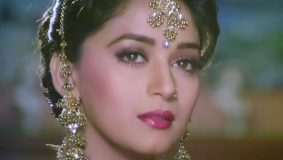 Madhuri Dixit In Purple Saree Outfit Celebrity Clothing Charmboard See more ideas about hum aapke hain koun, madhuri dixit, bollywood actress. saree