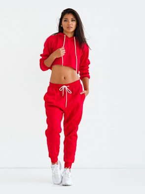 joggers sweat suit women's