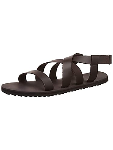 united colors of benetton men's leather sandals and floaters