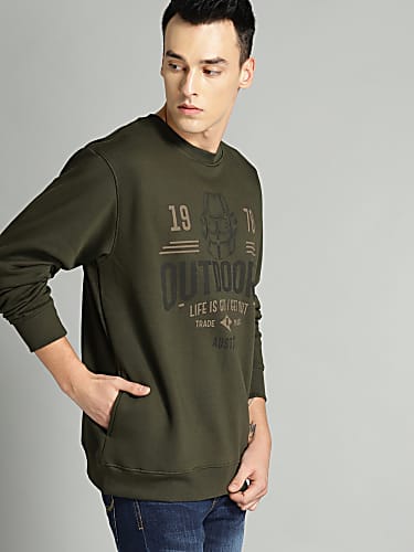 roadster sweatshirt ajio