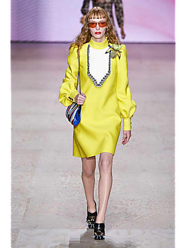 Florence Pugh in Yellow Dress Outfit - Celebrity Clothing ...