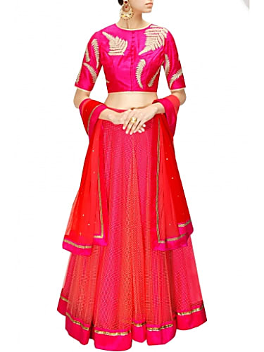 Shivangi Joshi Pink Lehenga look, Episode 2354 style, Yeh Rishta Kya