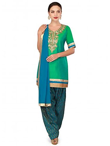 Anushka Sharma Blue Suits look Baby Ko Bass Pasand Hai ...