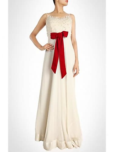 Jacqueline Fernandez In White Gown Outfit Celebrity Clothing Charmboard Click to share it on. gown