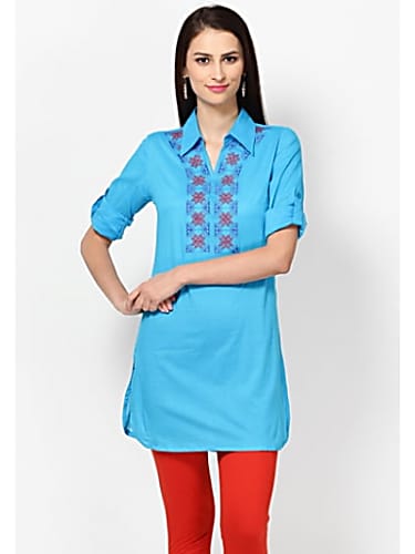 Rani Mukerji In Blue Kurta Outfit Celebrity Clothing Charmboard Listen to bunty aur babli (original) on spotify. kurta