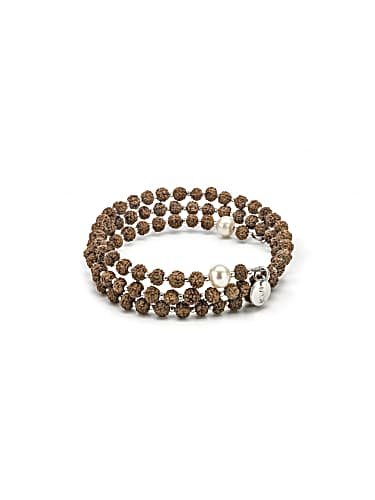 Buy GIVA Sterling Silver Rose Gold Zircon-Studded Shamrock Bracelet for  Womens and Girls online