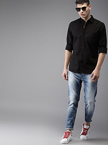 Ashish Joshi Black Shirt And Blue Jeans Look Episode 594 Style