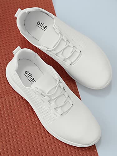 ether white sneakers