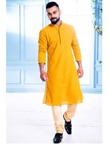 Manyavar virat kohli kurta top