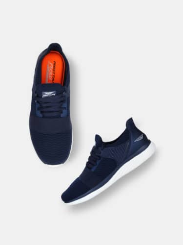 red tape men blue walking shoes