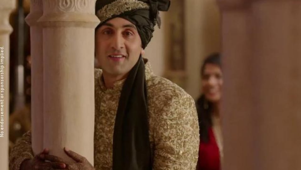 Ranbir Kapoor In Beige Sherwani Outfit Celebrity Clothing Charmboard Instant chords for any song. t shirt