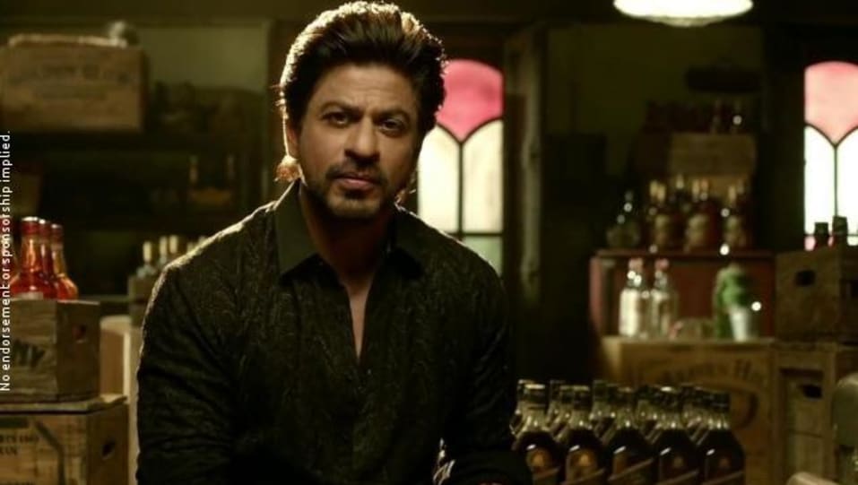 shahrukh khan black kurta