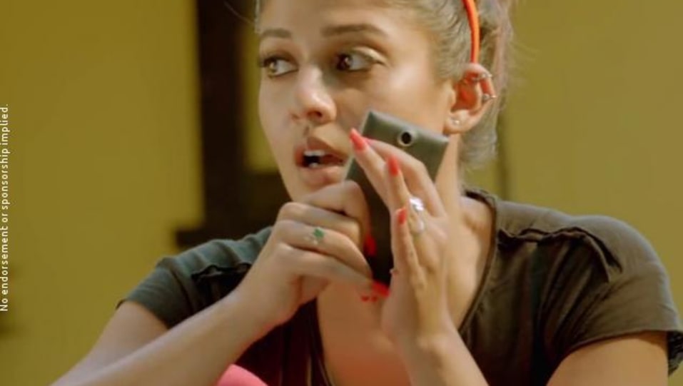 Nayanthara finger ring top