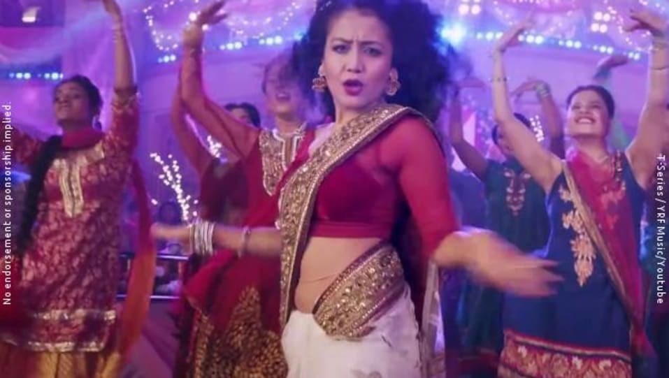 Neha kakkar in saree clearance