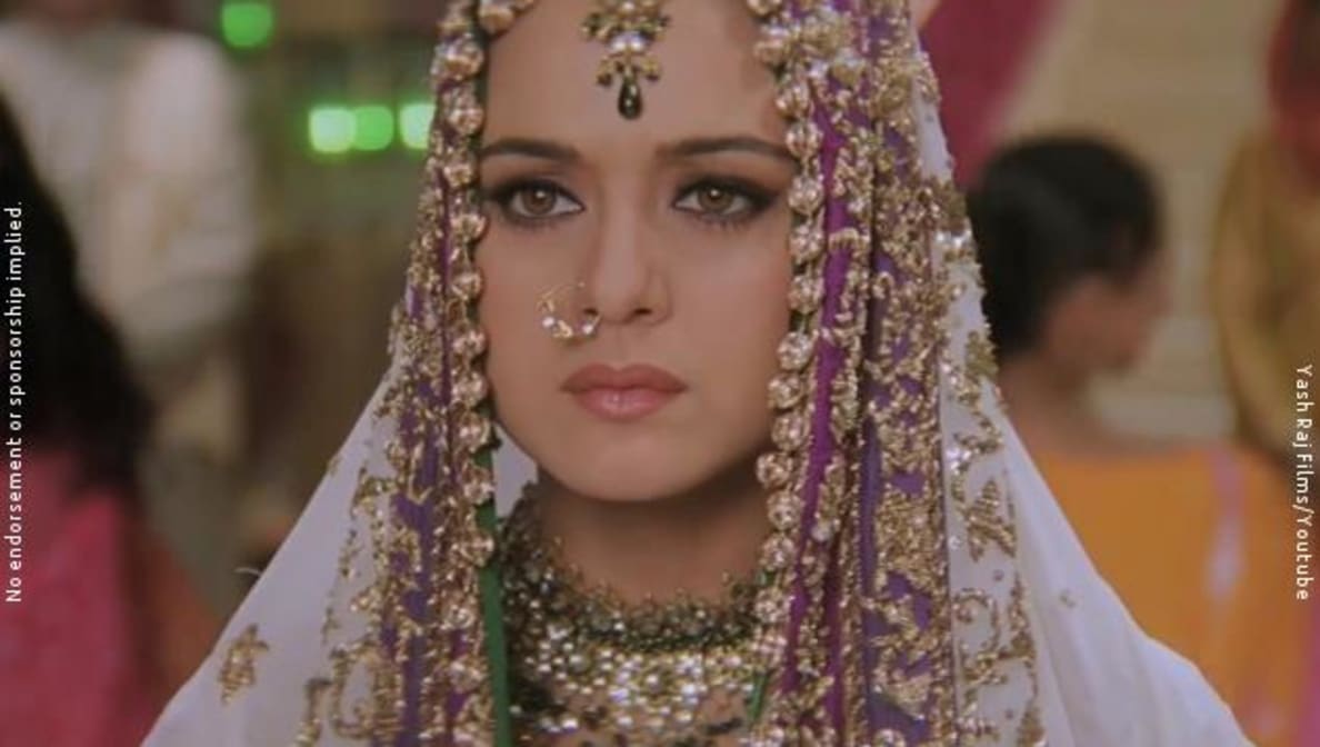 Preity Zinta Celebrity Style In Main Yahaan Hoon Veer Zaara