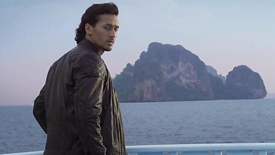 Tiger Shroff Brown Jacket Look Sab Tera Style Baaghi Charmboard Ronny Featuring Tiger Shroff