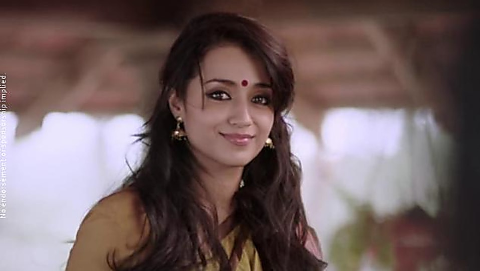 Fill blank... Trisha krishnan saree that interrupt Amusing piece Trisha krishnan saree can believe