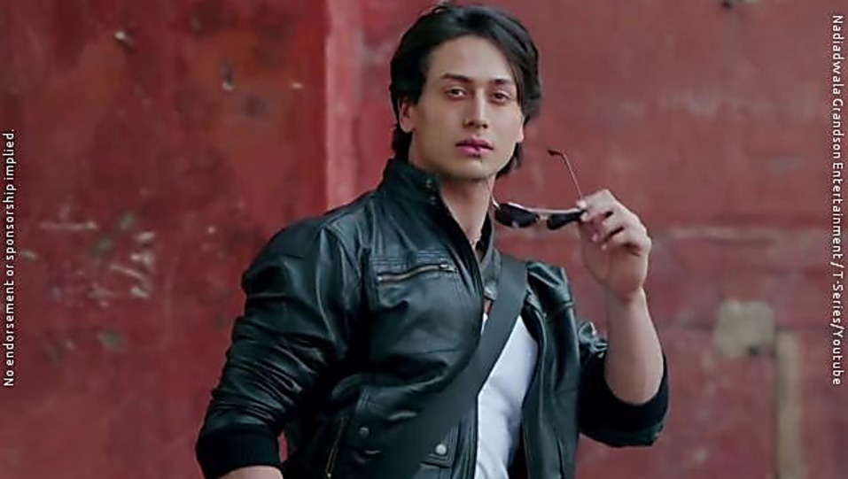 Tiger Shroff Green Jacket And Blue Jeans Look Tabah Style Bablu