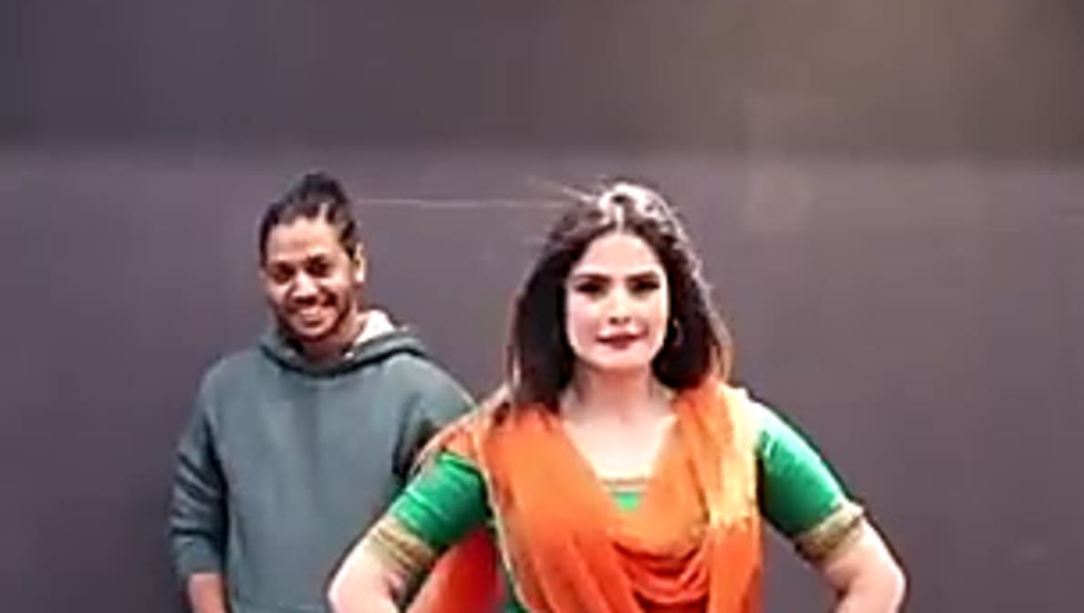 zareen khan in punjabi suit