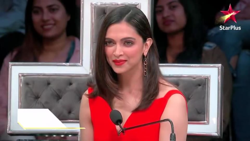 Celebrity Hairstyle Of Deepika Padukone From Dance Plus 5 Star Plus 2019 Charmboard