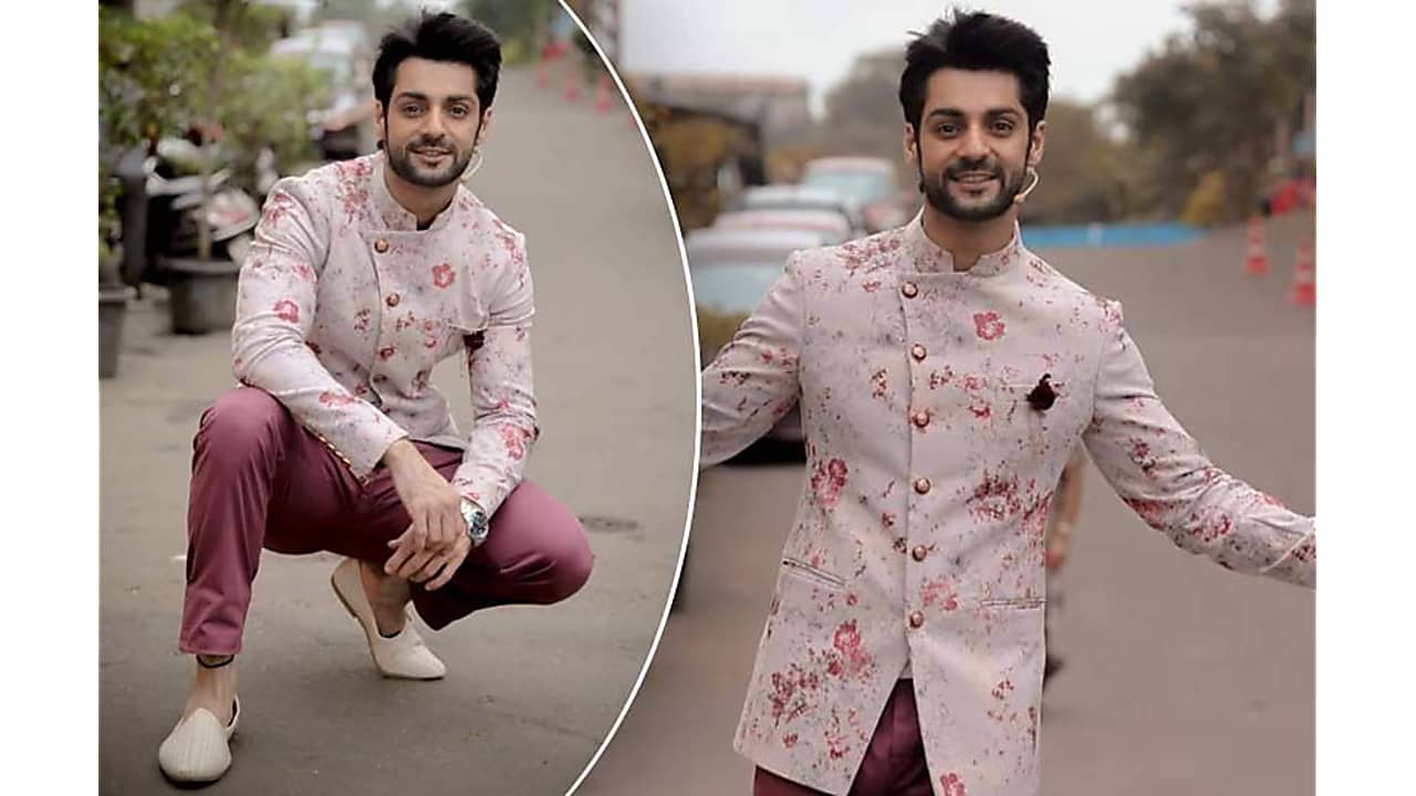 Karan Wahi S Pink Bandhgala Is So Festive Appropriate Online shopping site for fashion & lifestyle in india.