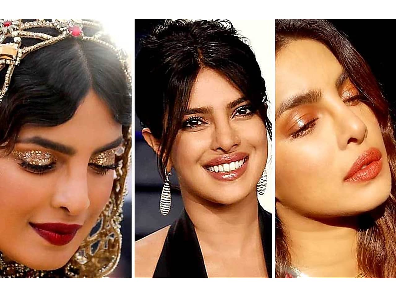 Priyanka Chopra Approved Lipsticks Priyanka chopra's magenta lipstick and eyeshadow. priyanka chopra approved lipsticks