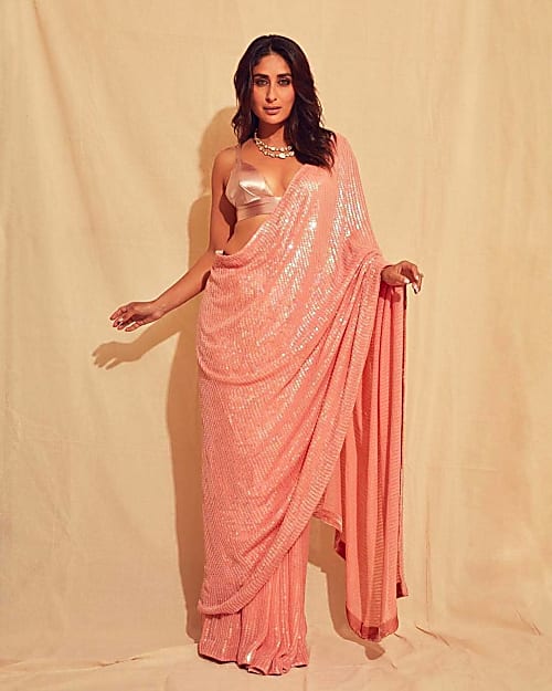 Manish Malhotra Has Made The Sequin Sarees Popular Again Manish malhotra inspects saris from his regal threads line in his mumbai store's basement. manish malhotra has made the sequin