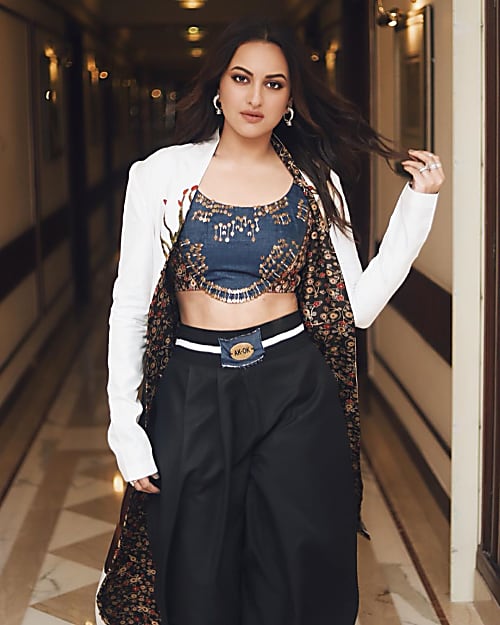 Sonakshi Sinha Is At Her Boho Best In This Quirky Ensemble Sunny leone spotted with hubby and daughter at their. sonakshi sinha is at her boho best in