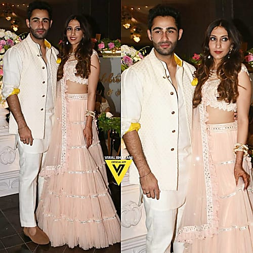 Armaan Jain Anissa Look Like Stars At Their Roka Ceremony In indian weddings, the roka ceremony is one of the most important and significant ceremonies. armaan jain anissa look like stars at
