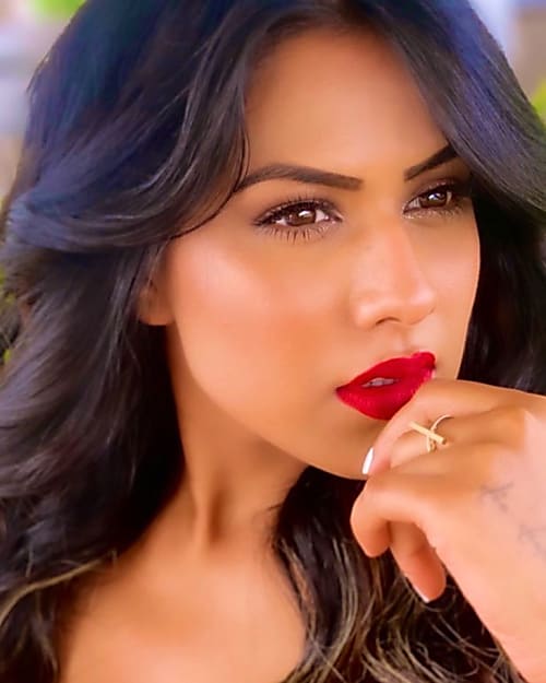 Nia Sharma S Red Hot Lipstick Revealed Shocking without makeup looks of top 20 indian tv actresses every single stars do makeup for her gorgeous looks in. nia sharma s red hot lipstick revealed