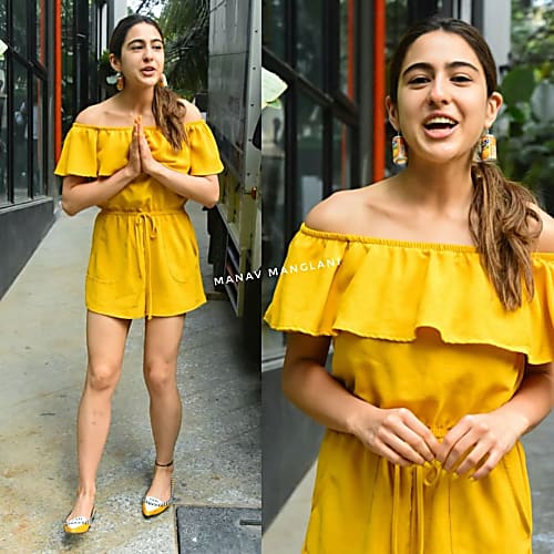 We Are Crushing Over Sara S Mini Fanta Earrings Sara ali khan was at the top of her fashion game even before she stepped in for the promotions of her debut movie 'kedarnath.' it won't be wrong to say that sara ali khan is blessed with good looks and let's also give credits to her genes.
