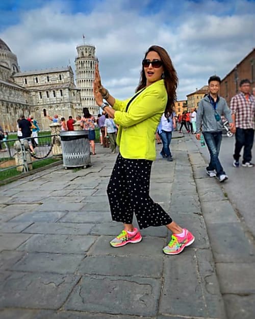 Madhuri Dixit S Sneakers Will Light Up Your Boring Wednesday Actress madhuri dixit nene, is all set to judge the third season of 'dance deewane'. madhuri dixit s sneakers will light up
