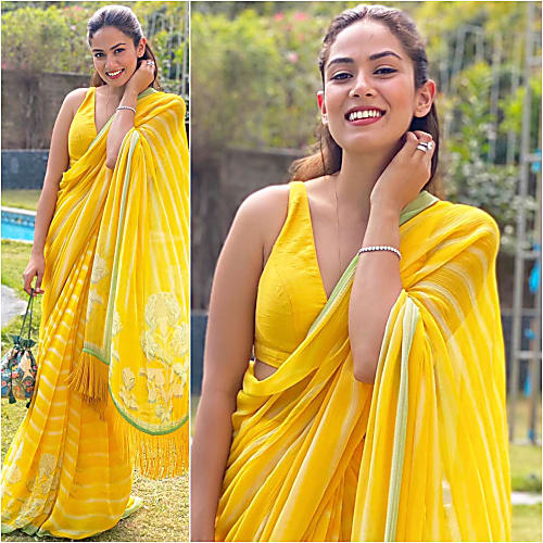 Just How Gorgeous Does Mira Kapoor Look In This Saree